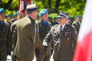 27.05.2025. Kielce. Uroczystość z okazji objęcia obowiązków na stanowisku komendanta Centrum Przygotowań do Misji Zagranicznych / Fot. Wiktor Taszłow - Radio Kielce