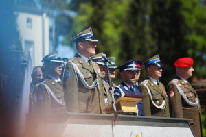 27.05.2025. Kielce. Uroczystość z okazji objęcia obowiązków na stanowisku komendanta Centrum Przygotowań do Misji Zagranicznych / Fot. Wiktor Taszłow - Radio Kielce