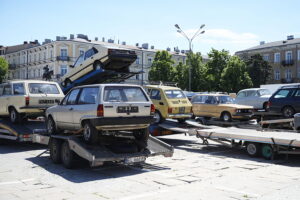 Kielce. Plan zdjęciowy serialu „Blizna” / Fot. Wiktor Taszłow - Radio Kielce
