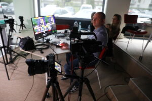 „Dzień Dobry, to Ja! Rozmowy inne niż wszystkie w Radiu Kielce” / Fot. Wiktor Taszłow - Radio Kielce