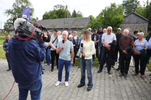 28.05.2025. Brzeziny. Program "Interwencja" Radia Kielce i TVP3 Kielce / Fot. Wiktor Taszłow - Radio Kielce
