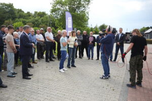 28.05.2025. Brzeziny. Program "Interwencja" Radia Kielce i TVP3 Kielce / Fot. Wiktor Taszłow - Radio Kielce