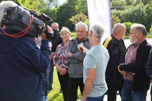 28.05.2025. Brzeziny. Program "Interwencja" Radia Kielce i TVP3 Kielce / Fot. Wiktor Taszłow - Radio Kielce