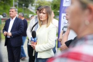 28.05.2025. Brzeziny. Program "Interwencja" Radia Kielce i TVP3 Kielce / Fot. Wiktor Taszłow - Radio Kielce
