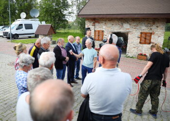 28.05.2025. Brzeziny. Program "Interwencja" Radia Kielce i TVP3 Kielce / Fot. Wiktor Taszłow - Radio Kielce