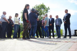 28.05.2025. Brzeziny. Program "Interwencja" Radia Kielce i TVP3 Kielce / Fot. Wiktor Taszłow - Radio Kielce