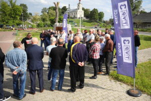 28.05.2025. Brzeziny. Program "Interwencja" Radia Kielce i TVP3 Kielce / Fot. Wiktor Taszłow - Radio Kielce