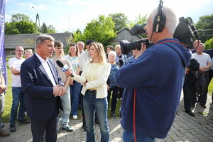 28.05.2025. Brzeziny. Program "Interwencja" Radia Kielce i TVP3 Kielce / Fot. Wiktor Taszłow - Radio Kielce