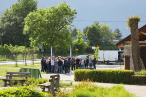 28.05.2025. Brzeziny. Program "Interwencja" Radia Kielce i TVP3 Kielce / Fot. Wiktor Taszłow - Radio Kielce