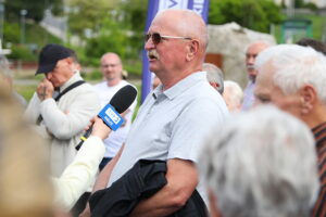 28.05.2025. Brzeziny. Program "Interwencja" Radia Kielce i TVP3 Kielce / Fot. Wiktor Taszłow - Radio Kielce