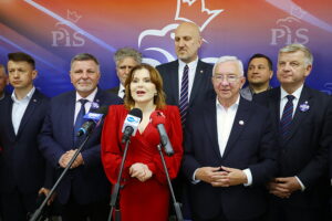 29.05.2025. Kielce. Konferencja Prawa i Sprawiedliwości. Fot. Wiktor Taszłow - Radio Kielce