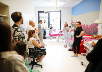 31.05.2025. Kielce. Wojewódzki Szpital Zespolony. Dzień otwartego bloku porodowego / Fot. Wiktor Taszłow - Radio Kielce