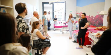 31.05.2025. Kielce. Wojewódzki Szpital Zespolony. Dzień otwartego bloku porodowego / Fot. Wiktor Taszłow - Radio Kielce