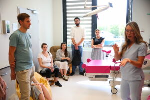 31.05.2025. Kielce. Wojewódzki Szpital Zespolony. Dzień otwartego bloku porodowego / Fot. Wiktor Taszłow - Radio Kielce