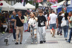 31.05.2025. Kielce. Budzenie Sienkiewki / Fot. Wiktor Taszłow - Radio Kielce