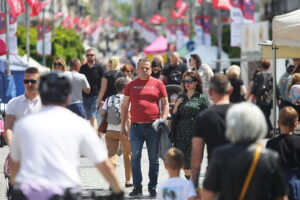 31.05.2025. Kielce. Budzenie Sienkiewki / Fot. Wiktor Taszłow - Radio Kielce