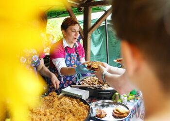 03.05.2025. Tokarnia. 9. Świętokrzyski Festiwal Smaków / Fot. Wiktor Taszłow - Radio Kielce