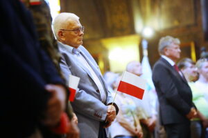 03.05.2025. Kielce. Msza święta otwierająca świętokrzyskie obchody Święta Konstytucji 3 Maja / Fot. Wiktor Taszłow - Radio Kielce