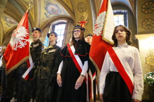 03.05.2025. Kielce. Msza święta otwierająca świętokrzyskie obchody Święta Konstytucji 3 Maja / Fot. Wiktor Taszłow - Radio Kielce
