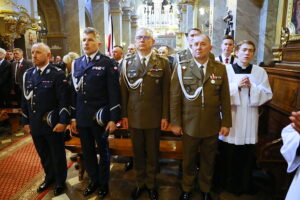 03.05.2025. Kielce. Msza święta otwierająca świętokrzyskie obchody Święta Konstytucji 3 Maja / Fot. Wiktor Taszłow - Radio Kielce