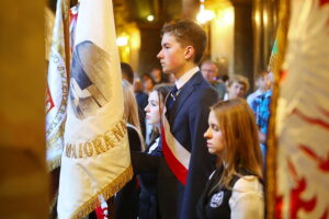03.05.2025. Kielce. Msza święta otwierająca świętokrzyskie obchody Święta Konstytucji 3 Maja / Fot. Wiktor Taszłow - Radio Kielce