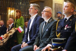 03.05.2025. Kielce. Msza święta otwierająca świętokrzyskie obchody Święta Konstytucji 3 Maja / Fot. Wiktor Taszłow - Radio Kielce