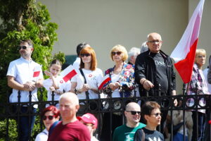 Niech żyje wolna Polska! Kielczanie uczcili 3 Maja - Radio Kielce