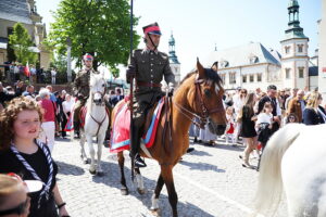 Niech żyje wolna Polska! Kielczanie uczcili 3 Maja - Radio Kielce