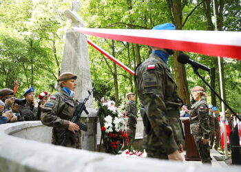 03.05.2025. Kielce. Uroczystości Święta Konstytucji 3 Maja.  / Fot. Wiktor Taszłow - Radio Kielce