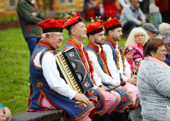 04.05.2025. Ciekoty, Szklany Dom. Eliminacje do 49. Buskich Spotkań z Folklorem. / Fot. Wiktor Taszłow - Radio Kielce