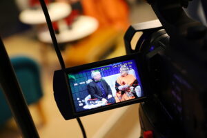 „Dzień Dobry, to Ja! Rozmowy inne niż wszystkie w Radiu Kielce”. Teresa i Mirosław Bielińscy - Radio Kielce „Dzień Dobry, to Ja! Rozmowy inne niż wszystkie w Radiu Kielce” / Fot. Wiktor Taszłow – Radio Kielce