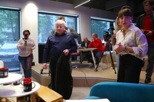 „Dzień Dobry, to Ja! Rozmowy inne niż wszystkie w Radiu Kielce”. Teresa i Mirosław Bielińscy - Radio Kielce „Dzień Dobry, to Ja! Rozmowy inne niż wszystkie w Radiu Kielce” / Fot. Wiktor Taszłow – Radio Kielce