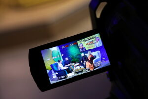 „Dzień Dobry, to Ja! Rozmowy inne niż wszystkie w Radiu Kielce”. Teresa i Mirosław Bielińscy - Radio Kielce „Dzień Dobry, to Ja! Rozmowy inne niż wszystkie w Radiu Kielce” / Fot. Wiktor Taszłow – Radio Kielce