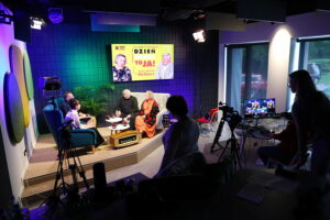 „Dzień Dobry, to Ja! Rozmowy inne niż wszystkie w Radiu Kielce”. Teresa i Mirosław Bielińscy - Radio Kielce „Dzień Dobry, to Ja! Rozmowy inne niż wszystkie w Radiu Kielce” / Fot. Wiktor Taszłow – Radio Kielce