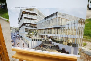 07.05.2025. Kielce. Konferencja nt. planów miasta dotyczących budowy inkubatora przedsiębiorczości / Fot. Wiktor Taszłow - Radio Kielce