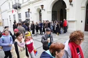 07.05.2025. Kielce. Konferencja radnych z klubu Miasto Przyszłości / Fot. Wiktor Taszłow - Radio Kielce