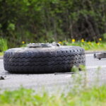 08.05.2025. Niestachów. Wypadek / Fot. Wiktor Taszłow - Radio Kielce