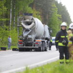 08.05.2025. Niestachów. Wypadek / Fot. Wiktor Taszłow - Radio Kielce