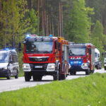 08.05.2025. Niestachów. Wypadek / Fot. Wiktor Taszłow - Radio Kielce