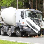 08.05.2025. Niestachów. Wypadek / Fot. Wiktor Taszłow - Radio Kielce