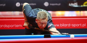 09.05.2025. Kielce. Galeria Echo. Bilardowa Ekstraklasa - drugi zjazd / Fot. Wiktor Taszłow - Radio Kielce