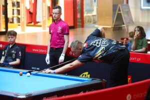 09.05.2025. Kielce. Galeria Echo. Bilardowa Ekstraklasa - drugi zjazd / Fot. Wiktor Taszłow - Radio Kielce