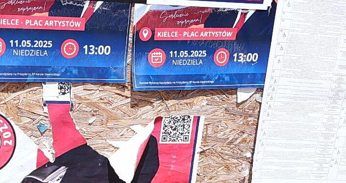 Wybory 2025. Fałszywe konta, zniszczone plakaty