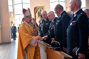 30.05.2025. Starachowice. Wojewódzkie obchody Dnia Strażaka / Fot. Powiat Starachowicki