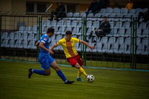 10.05.2025. 29. kolejka Betclic III ligi: Podhale Nowy Targ - Korona II Kielce / Fot. Adrian Dróżdż – Radio Kielce