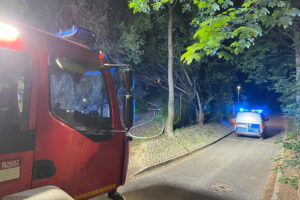 Pożar domu przy ulicy Rokitek - Radio Kielce