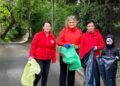 10.05.2025. Sandomierz. Akcja pn. „Wspólnie sprzątaMY Sandomierz” / Fot. Grażyna Szlęzak - Radio Kielce