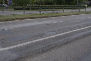 13.05.2025. Kielce. Ulica Warszawska, odcinek od ul. Turystycznej do rejonu skrzyżowania z ul. Jesionową / Fot. Adrian Dróżdż - Radio Kielce