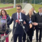 09.05.2025. Starachowice. Wizyta Mateusza Morawieckiego / Fot. Anna Głąb - Radio Kielce