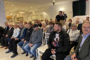 26.05.2025. Stąporków. Spotkanie posłów PiS z mieszkańcami / Fot. Magdalena Galas-Klusek - Radio Kielce